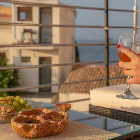 Olea Stone House Near The Sea Feriehus Notos